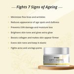 Buy Nirvasa Anti Ageing & Brightening Cream with Niacinamide, Vitamin-A & C & Peptides | Minimizes Fine Lines & Wrinkles, Improve Collagen & Skin Elasticity | for Men & Women | 50 gm - Purplle