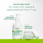 Buy Simple Active Skin Barrier Care Replenishing Cream Cleanser 150 ml - Purplle