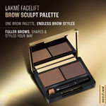 Buy Lakme Facelift Brow Sculpt Palette (4.5 gm) - Purplle