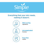 Buy Simple Water Boost Micellar Gel Facial Wash | 100 Hr Hydration | 150 ml - Purplle
