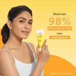 Buy Lacto Calamine Sunscreen SPF 50 | 50 gm | PA +++ Sunscreen For Oily Skin | UVA – UVB Sunscreen | Water Resistant & No White Cast | With Kaolin Clay, Vitamin E & Lemon Extracts | Paraben Free - Purplle