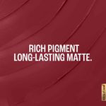 Buy Lakme Forever Matte Lipstick, Made With French Rose Oil Extracts, Bur gmundy Bloom, 4.5 gm - Purplle