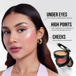 Buy Staze 9to9 Triple Treat Stacked Face Palette (01 Main Character)(7.5 gm) - Purplle