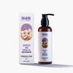 Buy Nature4Nature Hair Shampoo|with Hibiscus & Argan Oil | for Glossy Shiny Hair | Damage Repair & Protection | Cruelty-Free | All Hair Types | 200 ml - Purplle