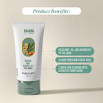 Buy Nature4Nature Face Wash with Orange & Ginger Lily – Natural Ingredients for Deep Cleansing, Brightening & Refreshing Skin – 100 ml - Purplle
