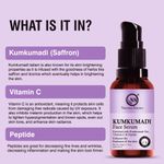 Buy Nuerma Science 15% Kumkumadi Face Serum with 10% Vitamin C & .5% Peptides for Perfect Skin Tone (30 ml) - Purplle