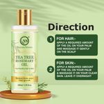 Buy Nuerma Science Tea Tree Rosemary Oil For Healthy Skin & Hair Growth & Anti Dandruff Hair Oil (100 ml) - Purplle