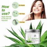 Buy Nuerma Science Natural Aloe Vera Gel Great for Face, Sunburn Relief, Acne, Razor Bumps, Psoriasis, Eczema, Dry Skin Hydration (200 gm) - Purplle