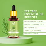 Buy Nuerma Science Tea Tree Essential Oil (100% Pure and Natural, Therapeutic Grade) After Bath Oil Hair Oil (15 ml) - Purplle