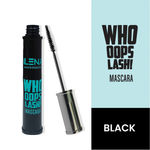 Buy Ilena Whoops Lash Mascara, 360° Curved Wand, Smudge-Proof, Volume Length And Curl, Clump-Free, Black (8 ml) - Purplle
