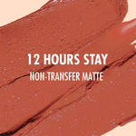 Buy Ilena Pout Passion Non-Transfer Matte Liquid Lipstick, 12 Hours Stay, Spice Shade, Enriched With Almond Oil And Vitamin E, Natural, No Mineral Oil, Paraben & Cruelty Free (4 ml) - Purplle
