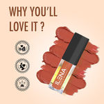Buy Ilena Pout Passion Non-Transfer Matte Liquid Lipstick, 12 Hours Stay, Spice Shade, Enriched With Almond Oil And Vitamin E, Natural, No Mineral Oil, Paraben & Cruelty Free (4 ml) - Purplle