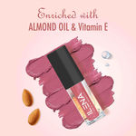 Buy Ilena Pout Passion Non-Transfer Matte Liquid Lipstick, Cindrella Shade, 12 Hours Stay, Enriched With Almond Oil And Vitamin Eand Vitamin E, Natural, No Mineral Oil, Paraben & Cruelty Free (4 ml) - Purplle