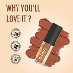 Buy Ilena Pout Passion Liquid Lipstick, Non-Transfer Matte, 12 Hours Stay, Makin Move Shade, Enriched With Almond Oil And Vitamin E, Natural, No Mineral Oil, Paraben & Cruelty Free (4 ml) - Purplle