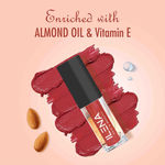 Buy Ilena Pout Passion Non-Transfer Matte Liquid Lipstick, Melted Lady Shade, 12 Hours Stay, Enriched With Almond Oil And Vitamin E And Vitamin E, Natural, No Mineral Oil, Paraben & Cruelty Free (4 ml) - Purplle