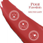 Buy Ilena Pout Passion Non-Transfer Matte Liquid Lipstick, Melted Lady Shade, 12 Hours Stay, Enriched With Almond Oil And Vitamin E And Vitamin E, Natural, No Mineral Oil, Paraben & Cruelty Free (4 ml) - Purplle