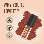 Buy Ilena Pout Passion Non-Transfer Matte Liquid Lipstick, My Type Love, 12 Hours Stay, Enriched With Almond Oil And Vitamin E And Vitamin E, Natural, No Mineral Oil, Paraben & Cruelty Free (4 ml) - Purplle