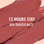 Buy Ilena Pout Passion Non-Transfer Matte Liquid Lipstick, Nasty Girl Shade, 12 Hours Stay, Enriched With Almond Oil And Vitamin E And Vitamin E, Natural, No Mineral Oil, Paraben & Cruelty Free (4 ml) - Purplle