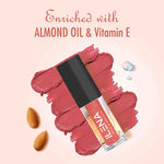 Buy Ilena Pout Passion Liquid Lipstick, Non-Transfer Matte, Soulmate Shade, 12 Hours Stay, Enriched With Almond Oil And Vitamin E And Vitamin E, Natural, No Mineral Oil, Paraben & Cruelty Free (4 ml) - Purplle