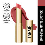 Buy Lakme Unreal 3D Slim Bullet, Matte Finish, Nude Reign, 3.6g - Purplle