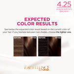 Buy L'Oreal Paris Excellence Creme Hair Color - Aishwarya's Brown 4.25 (72 ml + 100 gm) - Purplle