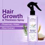 Buy Bare Anatomy Nature x Science Rosemary Water Spray for Hair Growth & Hair Thickness with Rice Water |100% Natural Extract | Soft & Smooth Hair| Controls Hairfall| Non-Greasy & Fast Absorbing | 200 ml - Purplle