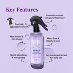 Buy Bare Anatomy Nature x Science Rosemary Water Spray for Hair Growth & Hair Thickness with Rice Water |100% Natural Extract | Soft & Smooth Hair| Controls Hairfall| Non-Greasy & Fast Absorbing | 200 ml - Purplle