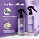 Buy Bare Anatomy Nature x Science Rosemary Water Spray for Hair Growth & Hair Thickness with Rice Water |100% Natural Extract | Soft & Smooth Hair| Controls Hairfall| Non-Greasy & Fast Absorbing | 200 ml - Purplle