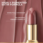 Buy L’Oreal Paris Color Hydrating Riche Satin Lipstick - 570 Worth It Intense, 4.5 gm - Purplle