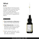 Buy Minimalist Retinal 0.1% Face Serum 20 ml - Purplle