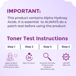 Buy Sanfe 7% Glycolic Acid Toner | Gently Exfoliates, Even Tone, Smooths Skin, Radiant Skin, 100 ml - Purplle