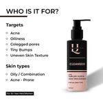 Buy La Joliette Anti-acne face cleanser With salicylic acid & aloevera extract 100 ml - Purplle