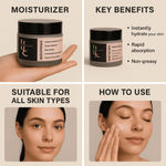 Buy La Joliette Face Moisturizer With Hyaluronic Acid & Tea Tree Extract 50 gm - Purplle