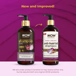 Buy WOW Skin Science Onion & Collagen Anti-Hairfall Shampoo | Reduces Hairfall | Strengthens Roots - 500 ml - Purplle