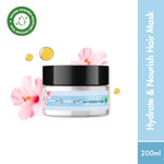 Buy Love Beauty And Planet Jojoba oil , Hibiscus & Pentavitin Hydrate & Nourish Hair Mask, 200 ml - Purplle