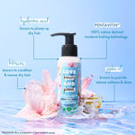 Buy Love Beauty And Planet Jojoba oil , Hibiscus & Pentavitin Deep conditioning leave in treatment,85 ml - Purplle