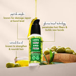 Buy Love Beauty And Planet Olive oil & Peptide Bond Repair Damage Rescue Serum Creme, 50 ml - Purplle