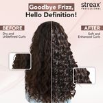Buy Streax Professional Curl Defining Cream, 150 gm-Leave In Cream for Wavy & Curly Hair - Purplle