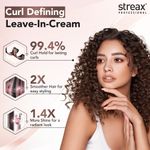 Buy Streax Professional Curl Defining Cream, 150 gm-Leave In Cream for Wavy & Curly Hair - Purplle