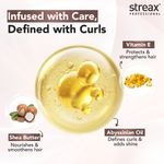 Buy Streax Professional Curl Defining Cream, 150 gm-Leave In Cream for Wavy & Curly Hair - Purplle