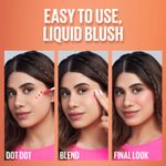 Buy Maybelline New York Sunkisser Hazy Matte Blush, 12H longwear and Pigmented Liquid Blush, Hot Pink Summer - 4.7 gm - Purplle
