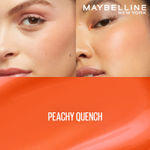 Buy Maybelline Sunkisser Hazy Matte Blush, 12HR Sunkissed Cheeks, Transfer & Sweat-proof, Melt-to-Skin Buildable Formula, Non-comedogenic, Peachy Quench - 4.7 gm - Purplle