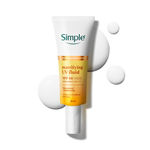 Buy Simple Mattifying UV Fluid SPF 50 PA++++ with Niacinamide| Sunscreen for oily & sensitive skin, 40 ml - Purplle