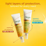 Buy Simple Mattifying UV Fluid SPF 50 PA++++ with Niacinamide| Sunscreen for oily & sensitive skin, 40 ml - Purplle
