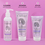 Buy Curl Up Curl care bundle with Shampoo , Conditioner & Cream Combo of 3 - Purplle