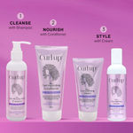 Buy Curl Up Ultra Defining Bundle combo with Shampoo , Conditioner , Cream & Gel Combo of 4 - Purplle