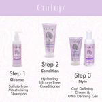 Buy Curl Ultra Defining Bundle combo with Shampoo , Conditioner , Cream & Gel Combo of 4 - Purplle