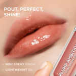Buy L'Oreal Paris Plump Ambition Hyaluron Lip Oil - 650 Nude Macaron - Plumping Lip Oil , 5 ml - Purplle