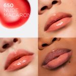 Buy L'Oreal Paris Plump Ambition Hyaluron Lip Oil - 650 Nude Macaron - Plumping Lip Oil , 5 ml - Purplle