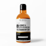 Buy Dr. Sheths’ Licorice & Lactic Acid Body Wash For rough, bumpy & strawberry skin | Exfoliates & evens skin tone | Sulphate Free | Gentle Exfoliating Shower Gel | Removes Tan & Dead Skin | Hydrates & Moisturizes |Refreshing Fragrance| 250 ml - Purplle